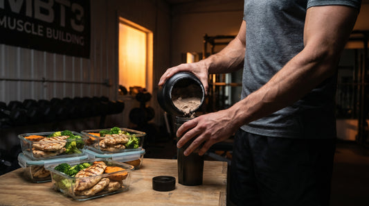Muskelaufbau Ernährung Kalorien Protein Makros Guide