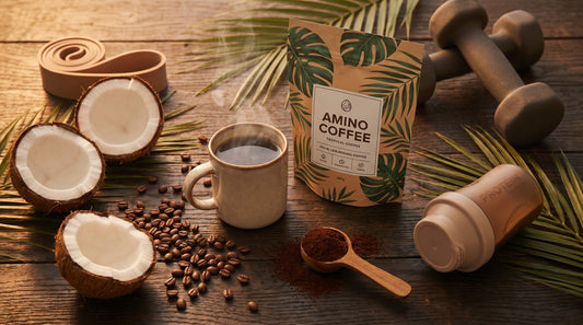 Space Coffee Nüchterntraining Pre-Workout Amino Kaffee