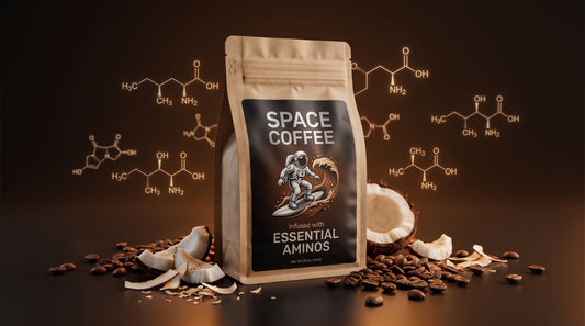 Space Coffee Amino-Kaffee – Koffein und Aminosäuren erklärt