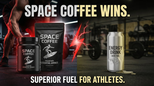 Space Coffee Pre-Workout Kaffee vs Energy Drink – was ist besser?