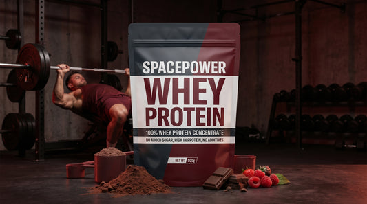 SpacePower Whey Protein – Effektivstes Proteinpulver für Muskelaufbau