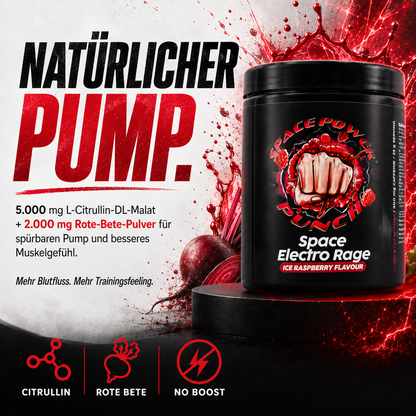 Space Electro Rage Pre-Workout Booster – Produktbild 3