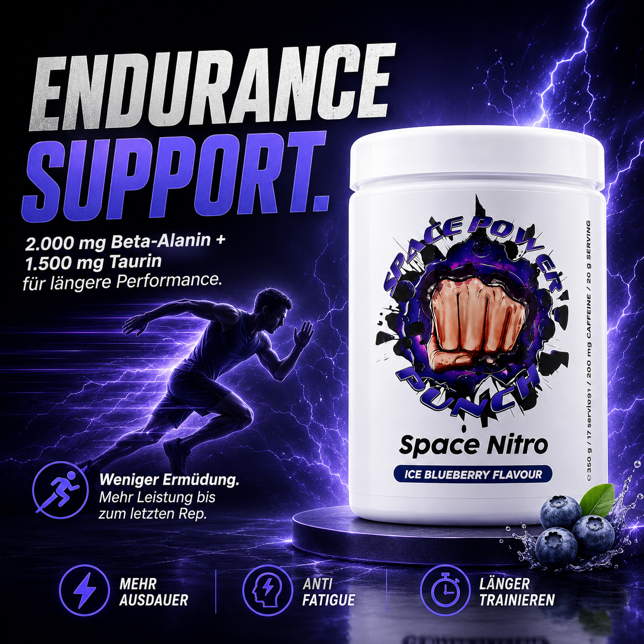 Space Nitro - Pre Workout Booster
