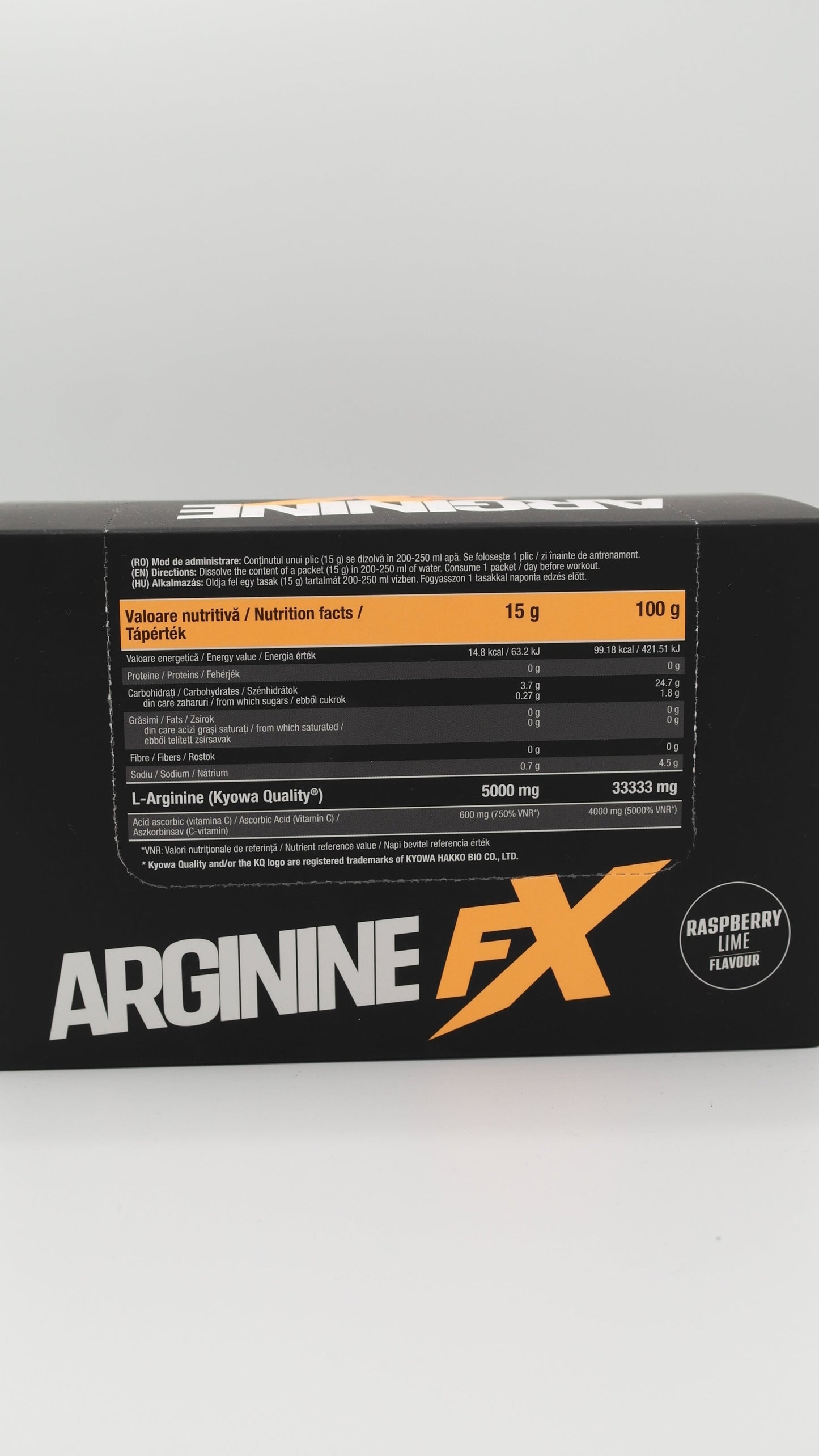 Arginin - Raspberry-Lime - 375g