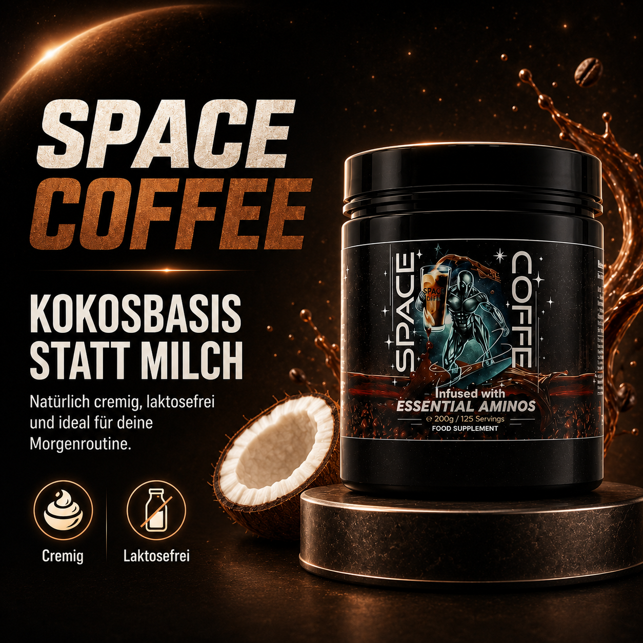 Space Coffee Amino-Kaffee – Produktbild 2