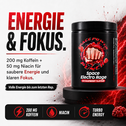 Space Electro Rage Pre-Workout Booster – Produktbild 5
