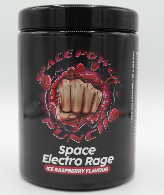 Space Electro Rage - Workout Booster - Ice Raspberry - 350g